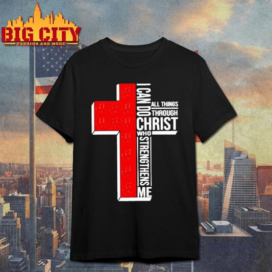 Wisconsin Badgers Womens Basketball I Can All Things Do Through Christ Who Strengthens Me Shirt