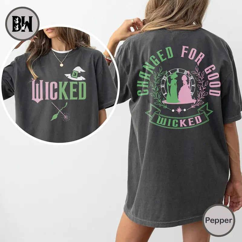 Wizard of Oz shirt Broomstick Shirt, Wizard of Oz Shirt, Changed For Good Shirt, Wicked Defy Gravity Shirt, Wicked...