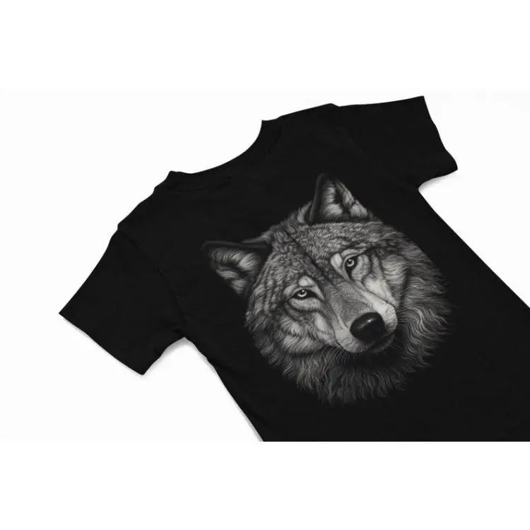 Wolf T-Shirt, Wolve Tee, Wolve T shirt , Wolf graphics T-Shirt, Wolf spirit animal tee, Camping t shirt, camping shirt...