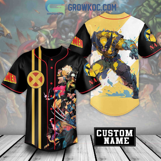 Wolverine X-Men ’97 Fan Personalized Baseball Jersey