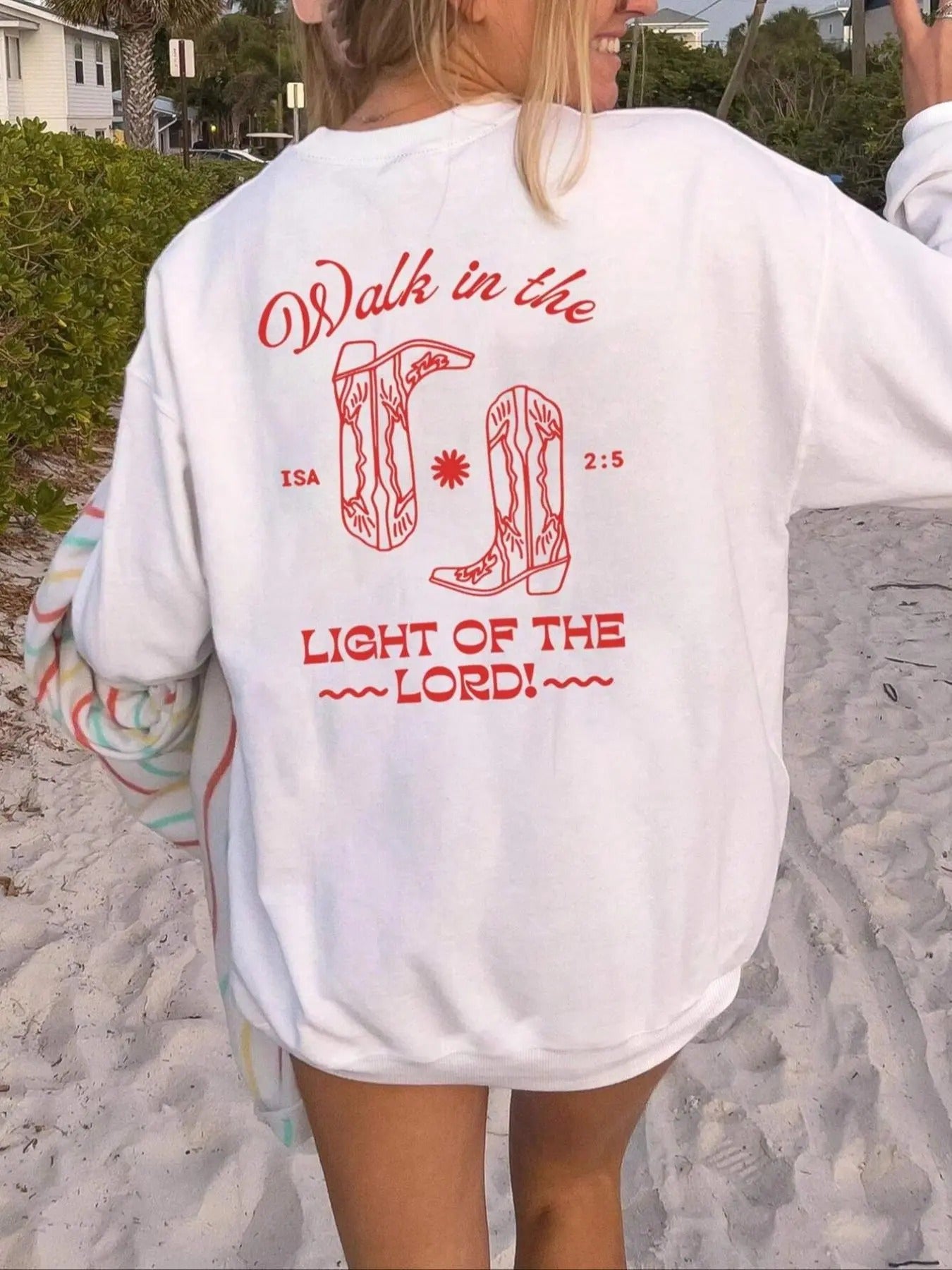Women's Graphic Print Crew Neck Sweatshirt, Casual Long Sleeve Pullover for Spring & Fall, Fashion Women's Top for Daily...
