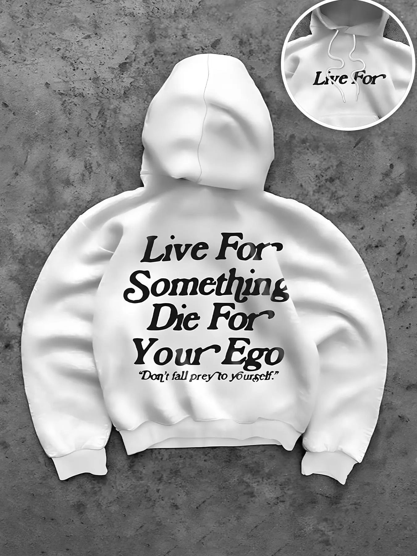 Women's Letter Print Hoodie, Casual Long Sleeve Hooded Pullover for Spring & Fall, Women's Top for Daily Wear T-Shirts,...
