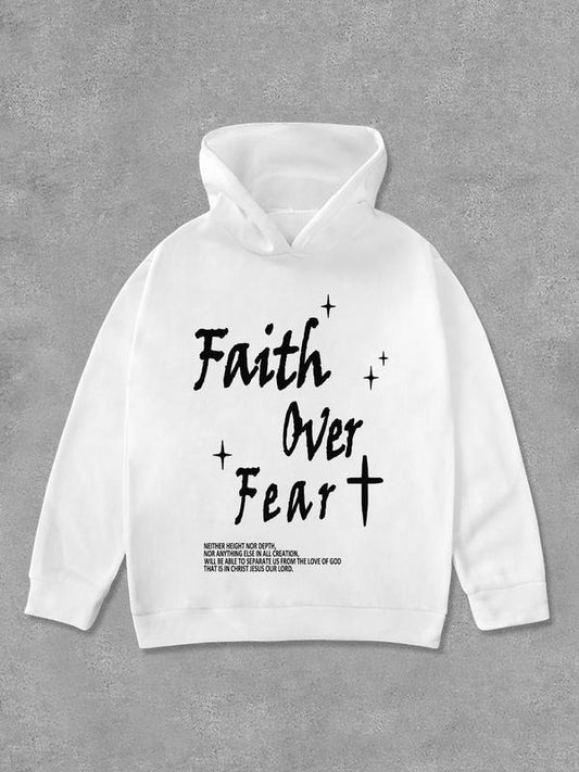 Women's Letter Print Hoodie, Fashion Casual Long Sleeve Hooded Sweatshirt for Daily Outdoor Wear, Women Fall & Winter...
