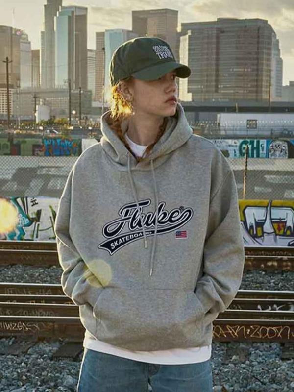 Women's Letter Print Hoodies, Casual Long Sleeve Crew Neck Pullover for Fall & Winter, Women's Clothes for Daily Wear...
