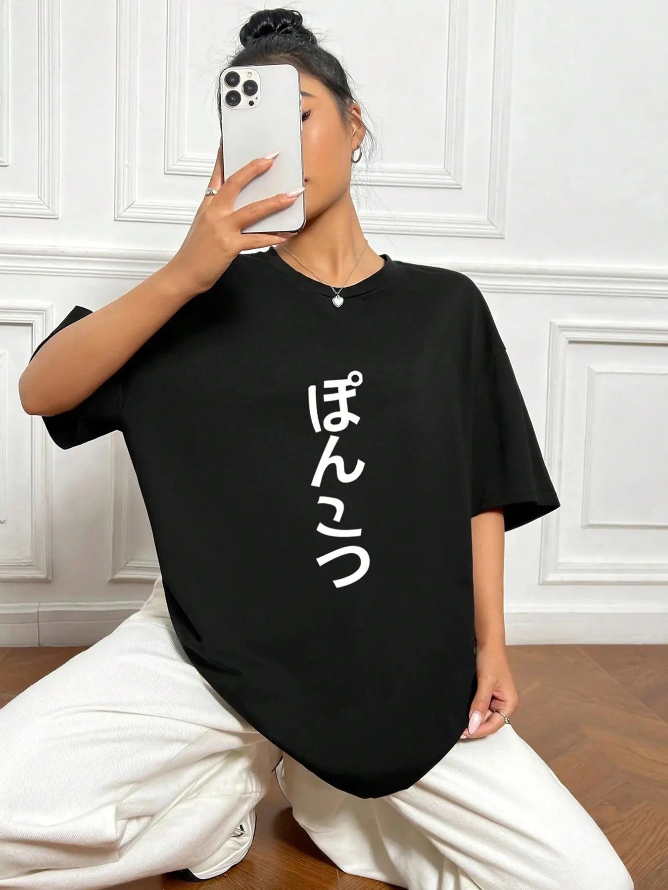 Women's Round Neck Tee, Fashion Casual Crew Neck T-Shirt for Daily Holiday Vacation Outdoor Wear, Ladies Clothes for All...