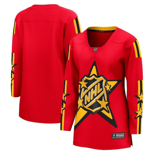 Women 2024 NHL All-Star Game Breakaway Jersey - Red