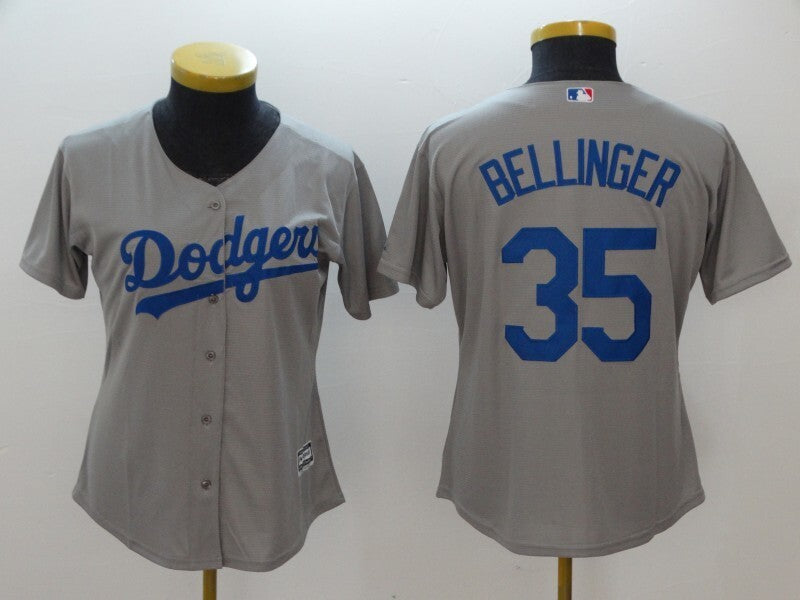 Women Los Angeles Dodgers #35 Cody Bellinger Style 3