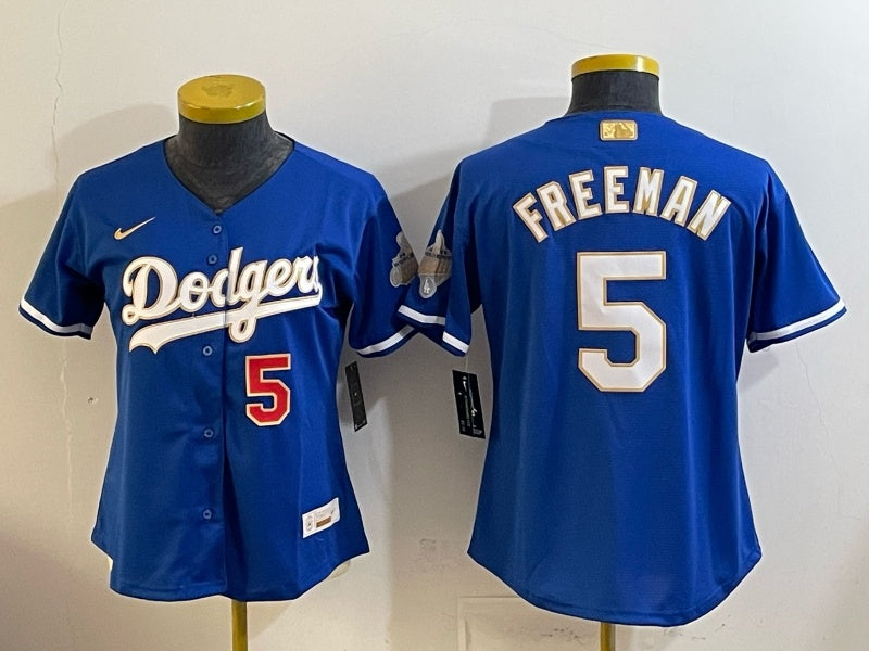 Women Los Angeles Dodgers #5 Freddie Freeman Dodgers Edition Women Youth