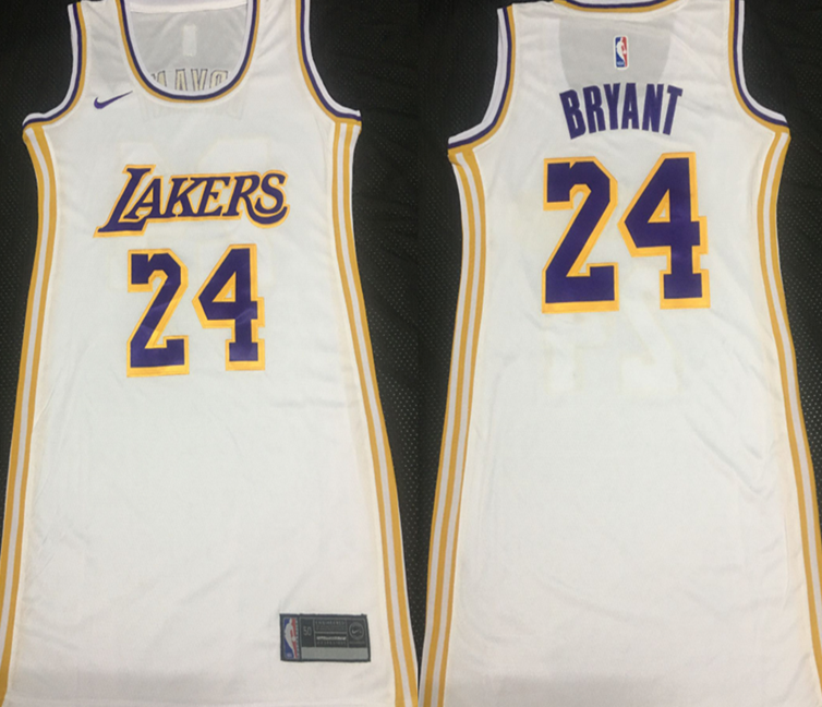 Women Los Angeles Lakers #24 Kobe Bryant NBA Edition Style 3