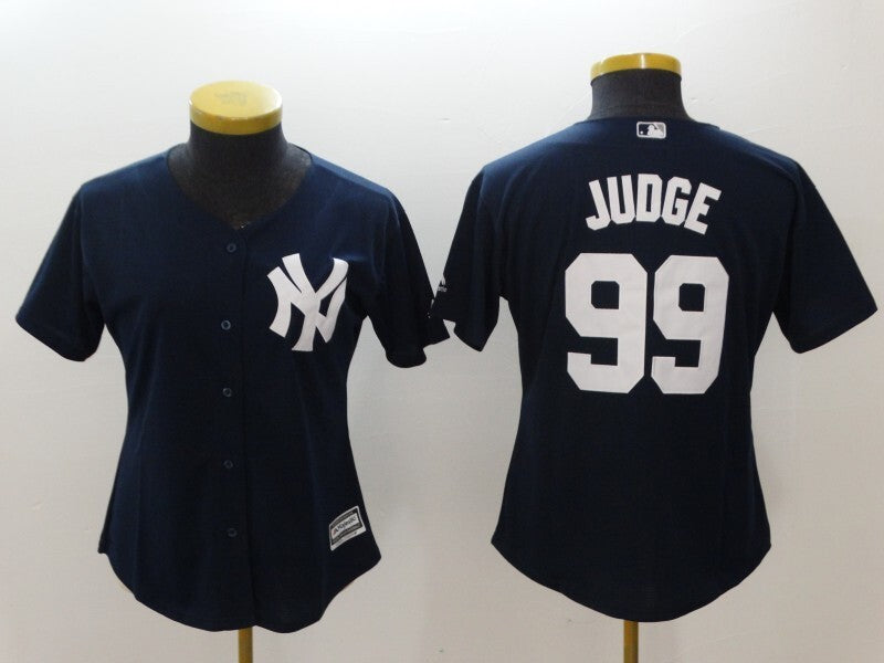 Women New York Yankees #99 Aaron Judge Style 8