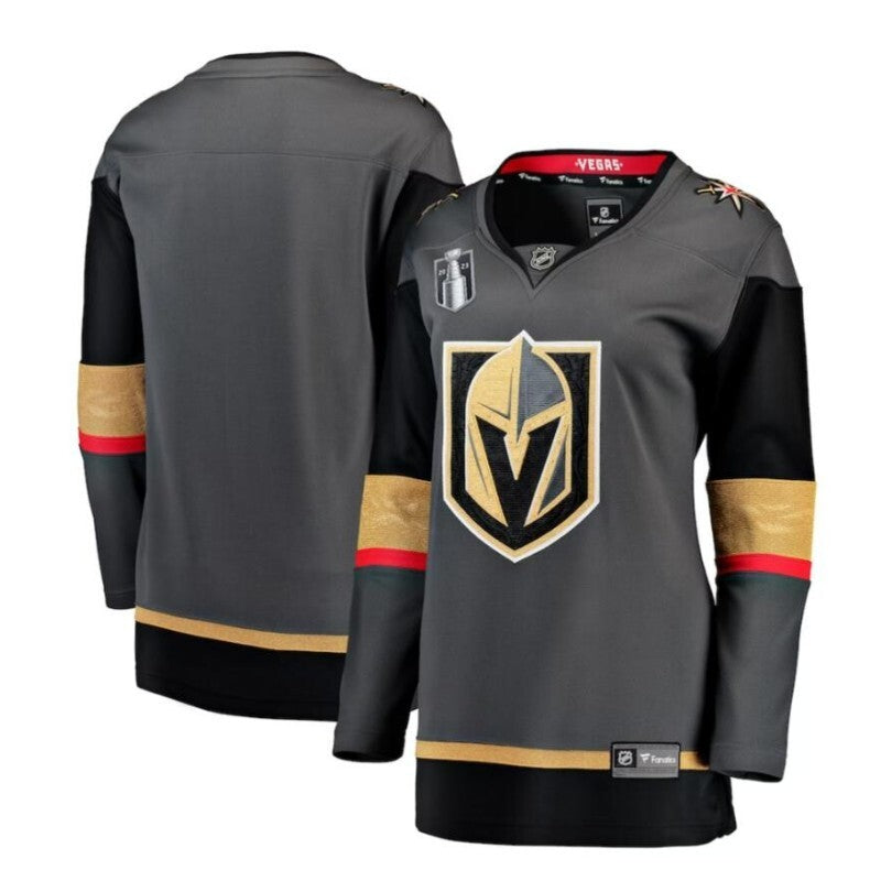 Women Vegas Golden Knights Fanatics Branded 2023 Stanley Cup Final Alternate Breakaway Jersey - Black_conew1