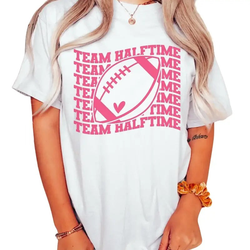 Womens Football Shirt, Team Halftime Shirt, Game Day Shirt, Sunday