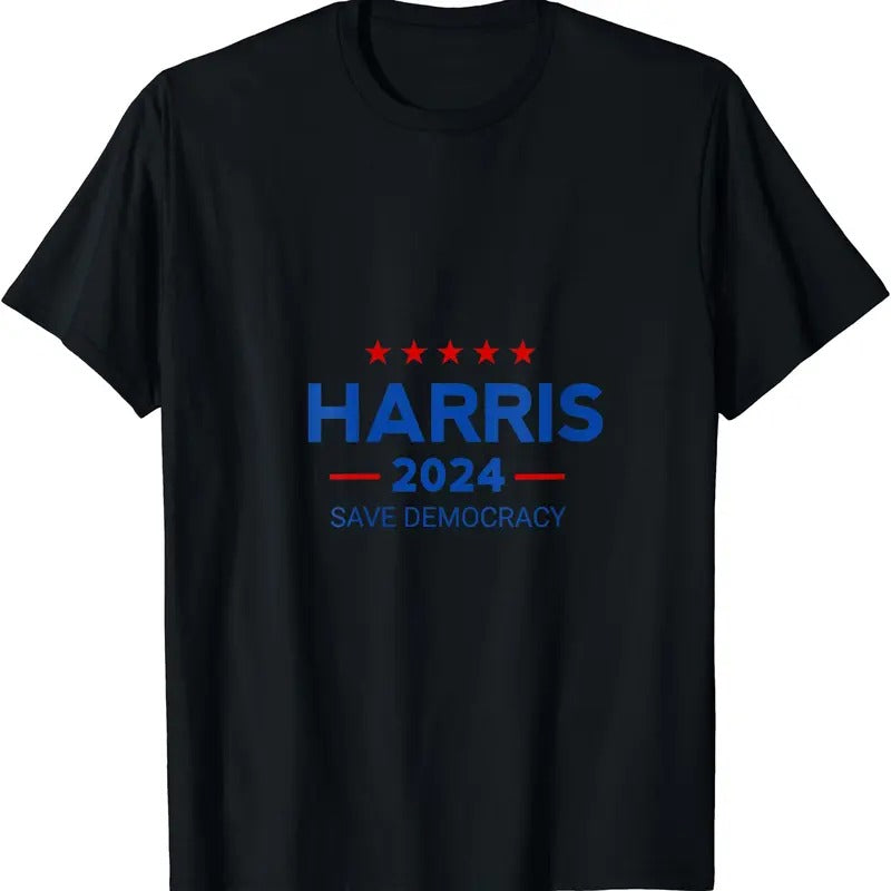 Womens kamala harris for president shirt Save Democray 2024 T-Shirt Hoodie, Sweatshirt | WearSparks.com