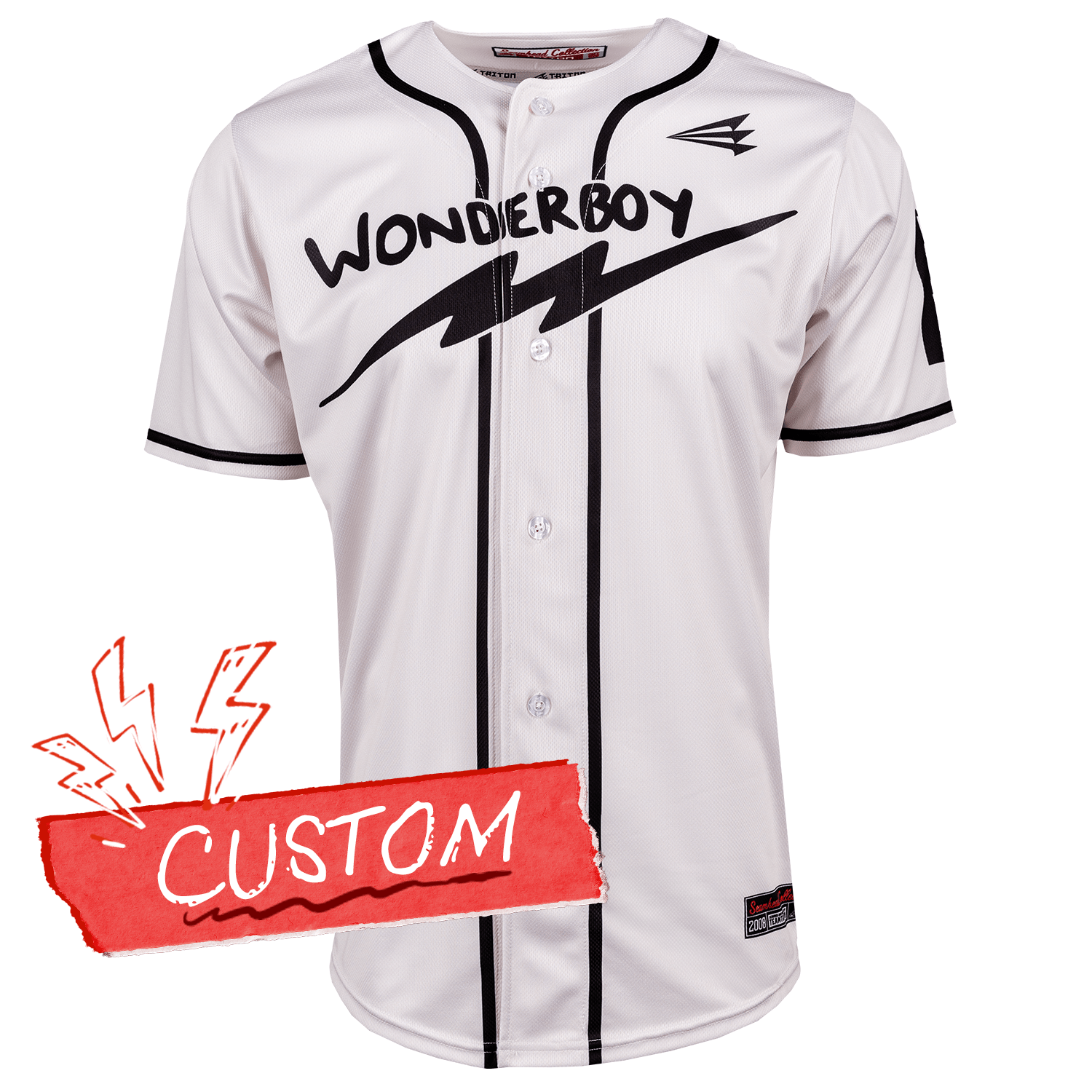 Wonderboy Lifestyle Baseball Jersey *CUSTOM*