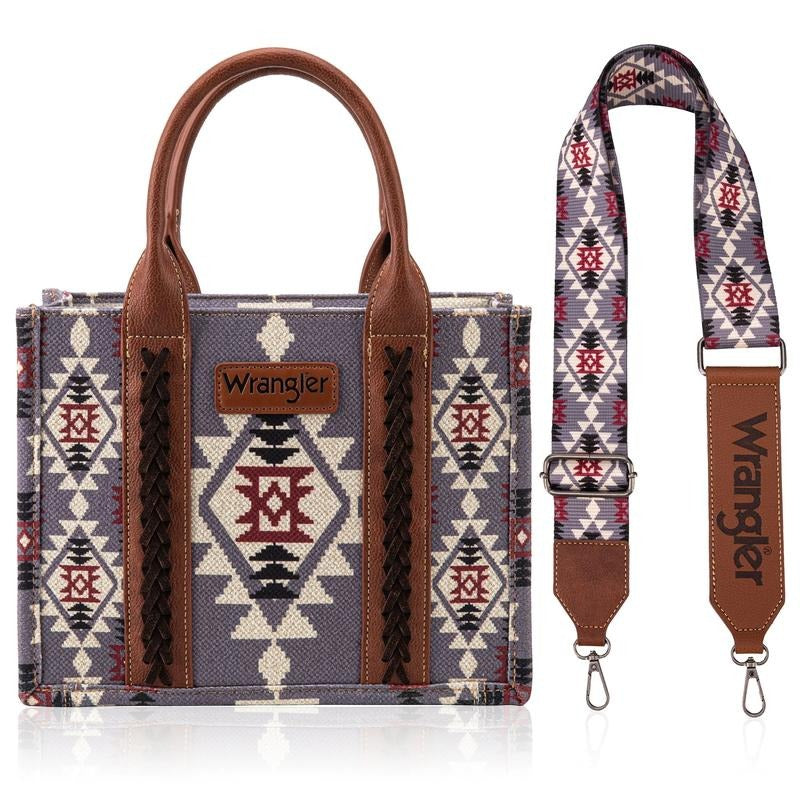 Wrangler Southwestern Canvas Tote - Lavender T-Shirts, Hoodie, Sweatshirt | WearSparks.com