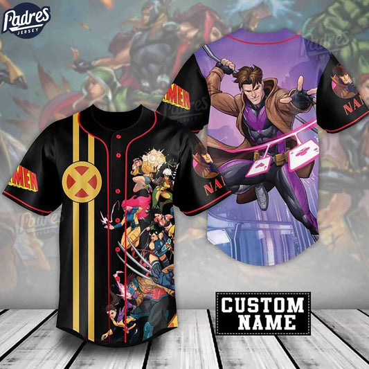 X-Men 97 Gambit Baseball Jersey - Padres Jersey Oasis: Elevate Your Baseball Style Game T-Shirts, Hoodie,... (Image 1)
