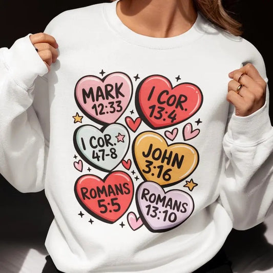 XOXO Shirt, Christian Valentine sweatshirt, Valentine Gift for Her Idea, Valentine Clothes, Bible Verse Shirt, Christian...