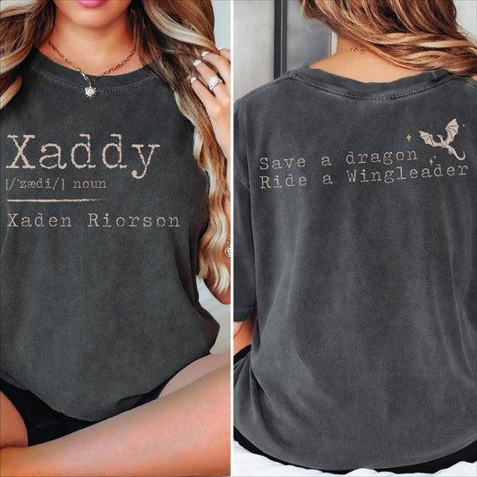 Xaddy Save A Dragon Ride A Wingleader Shirt Xaddy Shirtfantasy Bookish Tee Dragon Riders Tshirtbook Lover Tee  T-shirt,...