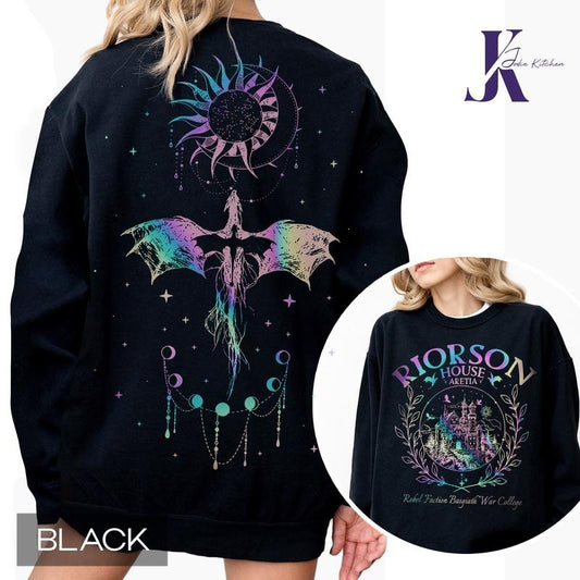 Xaden Riorson House Comfort Colors Shirt, Fourth Wing Shirt, Basgiath War College, Dragon Rider Bookish, Iron Flame...