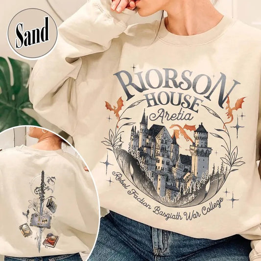 Xaden Riorson House Sweatshirt, Dragon Rider Sweatshirt, Fourth Wing Dragon Rider Sweatshirt, Xaddy Riorson Sweatshirt,...