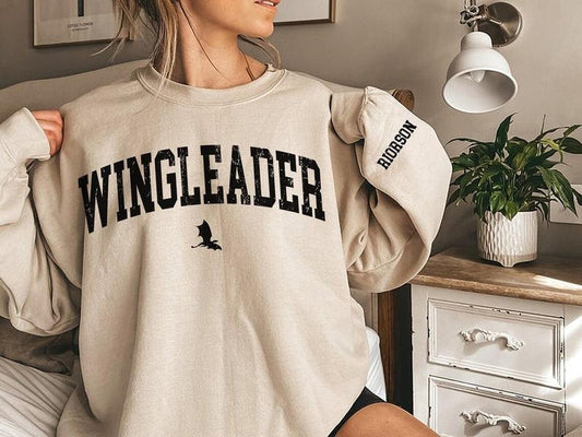Xaden Riorson Wingleader Sweatshirt, Bookish Sweatshirt, Violent Little Thing Sweatshirt, Xaden Riorson Sweatshirt, Gift...