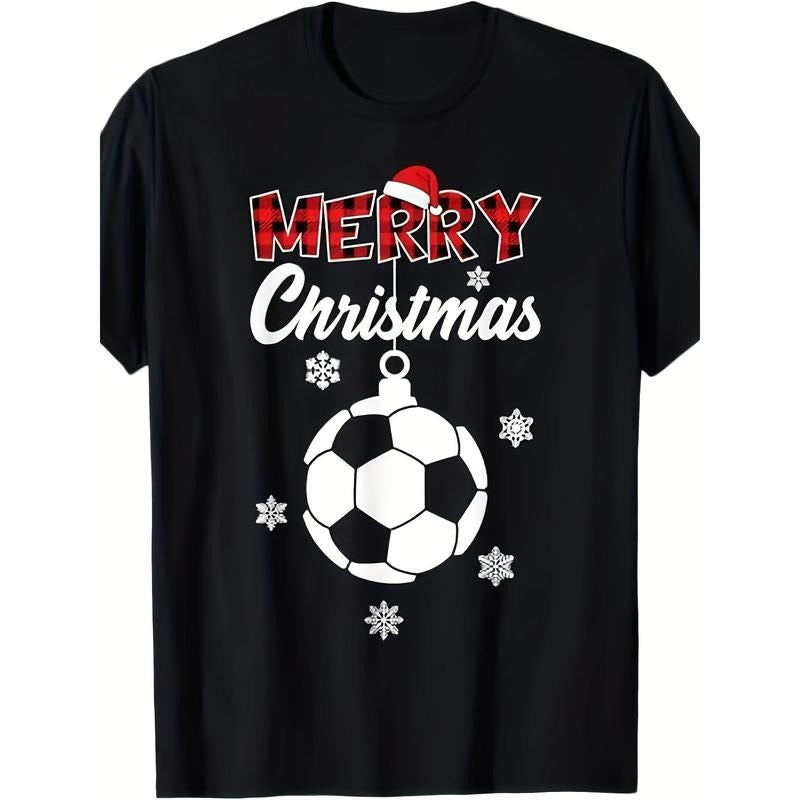 Xmas Soccer Merry Christmas T-Shirt made in usa Hoodie, Sweatshirt | WearSparks.com
