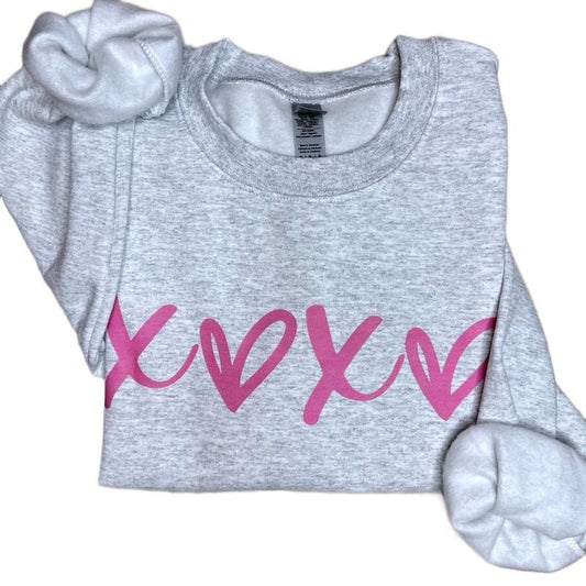 Xoxo Valentine Sweatshirt, Cute Valentine's Day Sweatshirt T-Shirts, Hoodie | WearSparks.com