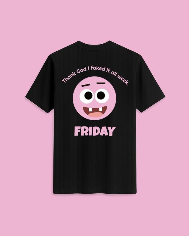 Xpre88ion Friday Tee Black Graphic Man Top Casual Funny Tshirt Hoodie, Sweatshirt | WearSparks.com