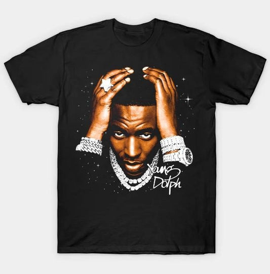 YOUNG DOLPH T-SHIRT, Rare Rap Tee Tour Concert Hip Hop Shirt Tour Shirt Hoodie, Sweatshirt | WearSparks.com
