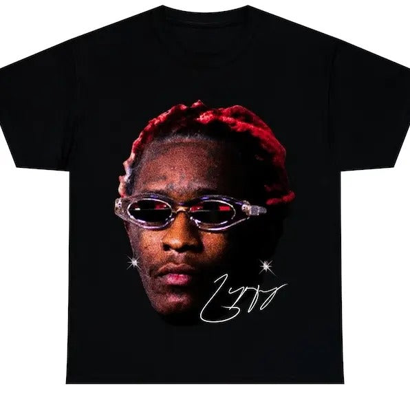 YOUNG THUG T-SHIRT  Rap Tee Concert Merch Kanye Thugger Slime Season Hoodie, Sweatshirt | WearSparks.com