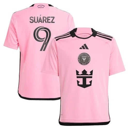 YOUTH Inter Miami #9 Luis Suárez CF 2024 2getherness Jersey - Pink