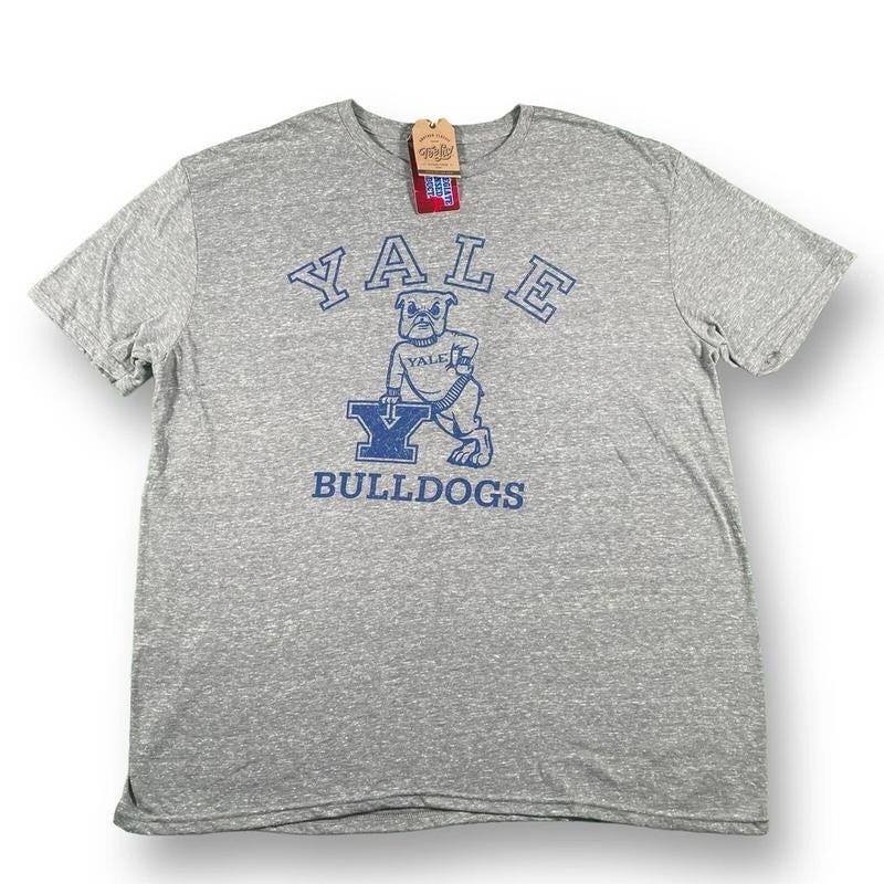 Yale University Bulldogs Logo Gray Unisex T-shirt Sweatshirt Hoodie 31 | WearSparks.com
