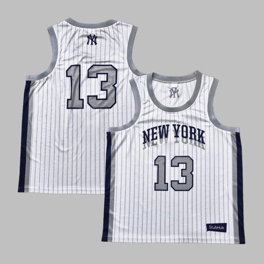 Yankees Jazz Chisholm Jr. Basketball Jersey Night 2025 Giveaway - Grishko.com T-Shirts, Hoodie, Sweatshirt (Image 1)