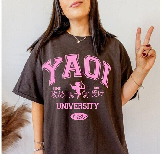 Yaoi shirt | yaoi university | yaoi sweater | men loving men | mlm pride | gay pride | yaoi fangirl | fanfic | japanese...
