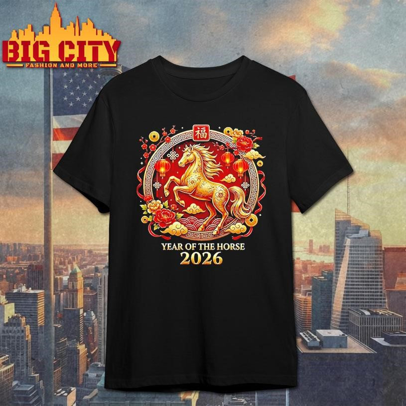 Year Of The Horse 2026 Chinese New Year Shirt