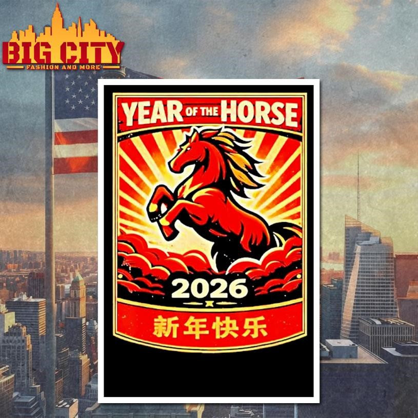 Year Of The Horse 2026 Lunar Chinese New Year 2026 Shirt