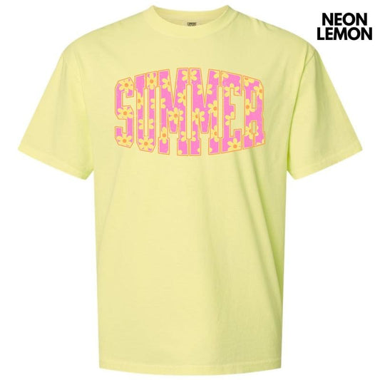 Yellow Flower Summer Comfort Colors T-Shirt 'NLB' Hoodie, Sweatshirt | WearSparks.com