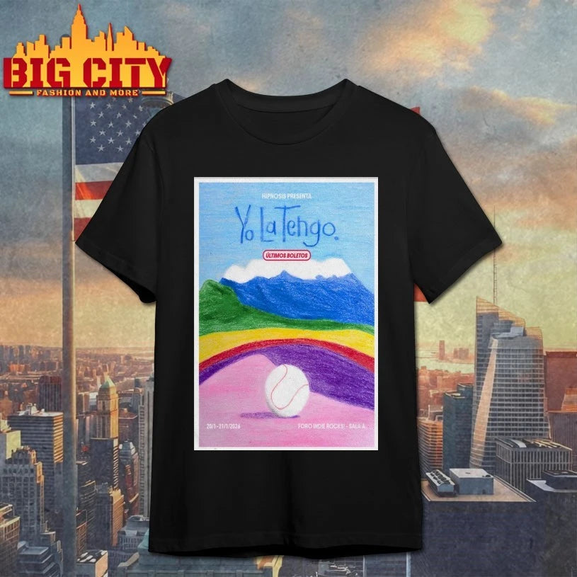 Yo La Tengo Event Mexico On Jan 20-21 2026 Poster shirt