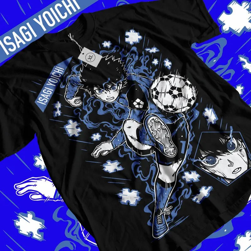 Yoichi Isagi Blue lock anime gift shirt,Meguru Bachira,Kunigami,Rin Itoshi,Nagi Hoodie, Sweatshirt | WearSparks.com