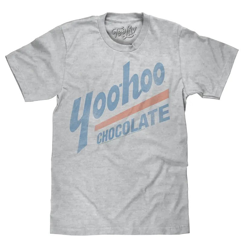 Yoo Hoo Logo T-Shirt - Gray Hoodie, Sweatshirt | WearSparks.com
