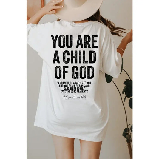 You Are A Child Of God Hoodie, Women's Christian Based Shirt, Jesus Christ Lover Hoodie, Believer Mom Shirt Sweatshirt