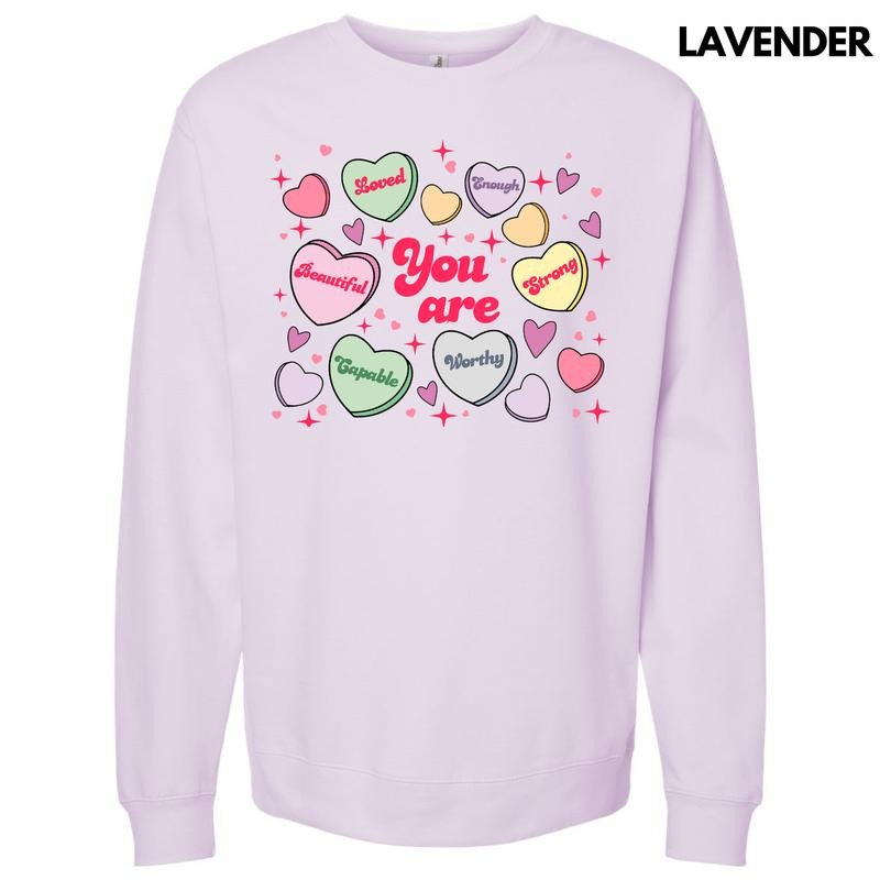 You Are Valentine Hearts Sweatshirt 'NLB' T-Shirts, Hoodie | WearSparks.com
