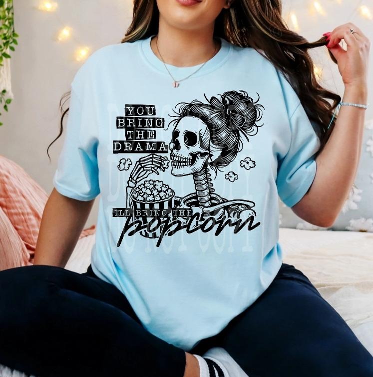 You Bring The Drama  DTF Transfers - THIS IS NOT A SHIRT Hoodie, Sweatshirt | WearSparks.com