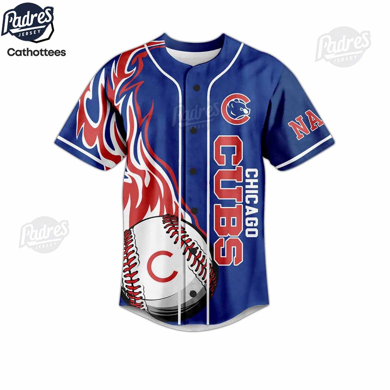 You Have To It Chicago Cubs Custom Baseball Jersey Style - Padres Jersey Oasis: Elevate Your Baseball Style... (Image 2)