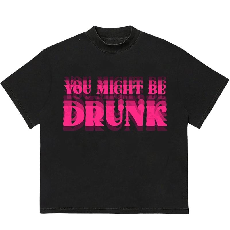 You Might Be Drunk T-Shirt Sustainable Cotton Football Team Retro College Hoodie, Sweatshirt | WearSparks.com