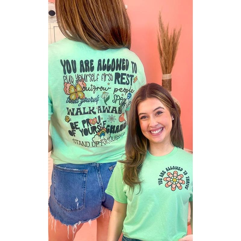 You are Allowed Graphic Shirt Hoodie, Sweatshirt | WearSparks.com
