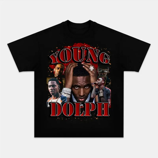 Young Dolph 90s Bootleg Rap Tee, Vintage Hip Hop Shirt Hoodie, Sweatshirt | WearSparks.com