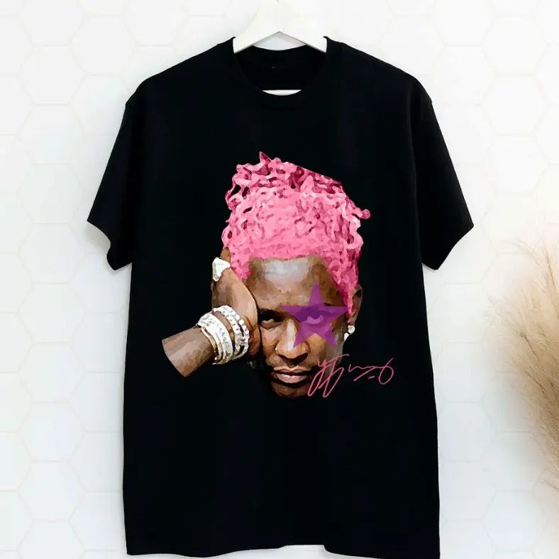 Young Thug Pink star Shirt for True Fans Hoodie, Sweatshirt | WearSparks.com