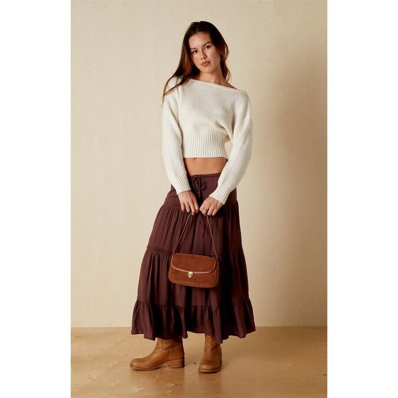 Your Favorite Women's Cosette Ribbed Off-The-Shoulder Sweater T-Shirts, Hoodie, Sweatshirt | WearSparks.com