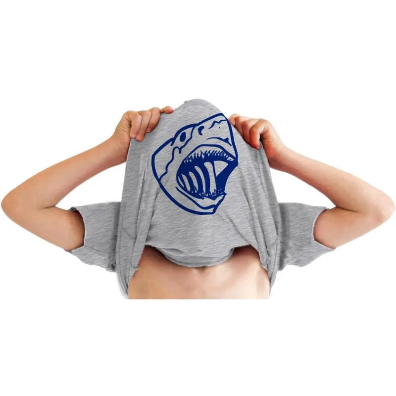 Youth Ask Me Why Im Jawsome Cool Movie Great White Shark Shirt Costume for Kids Funny T Shirts Shark Tops for Kids Funny...